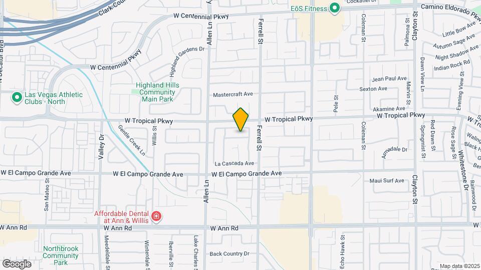 3416 Casa Alto Ave Map and Location Details