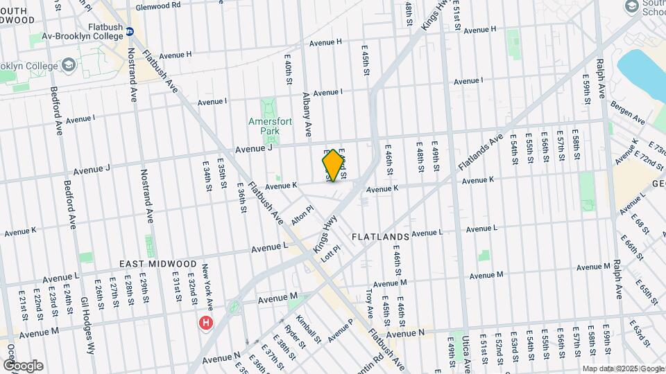 4200 Avenue K Mapa y Detalles de la Ubicación