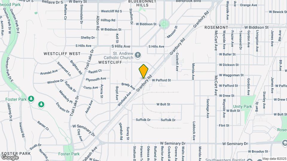 3905 Winfield Ave Map and Location Details