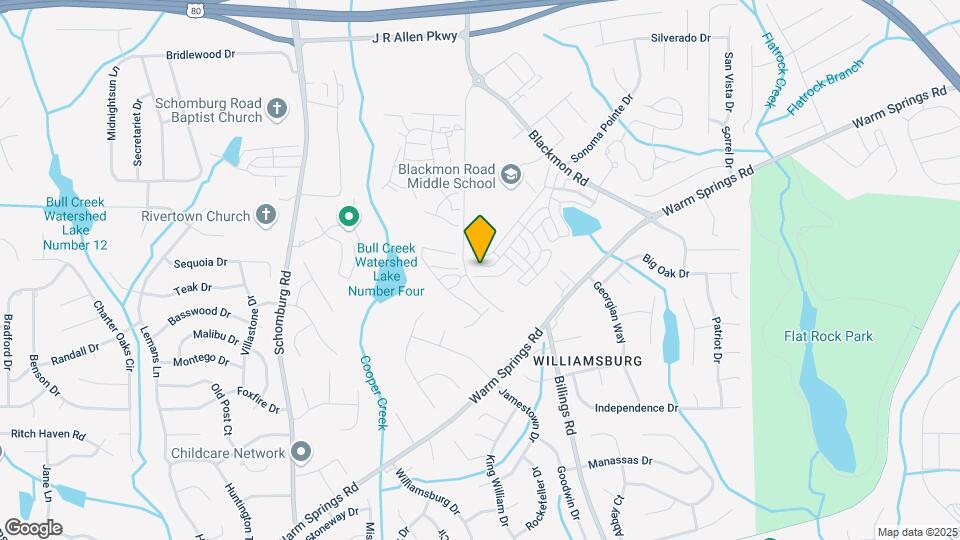 5702 Stoneridge Dr Map and Location Details