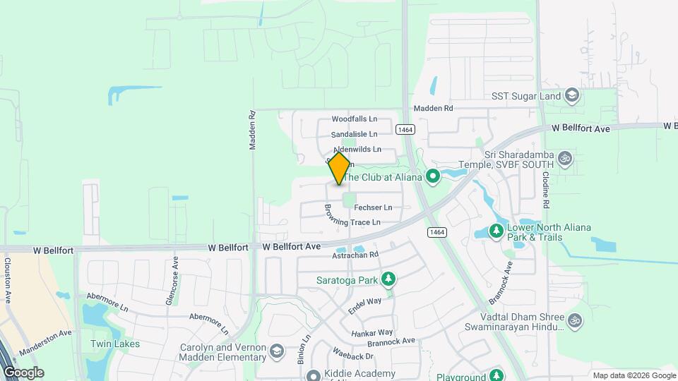 10202 Gallowgate Ln Map and Location Details