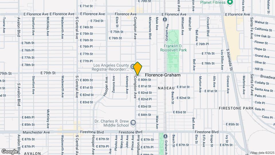 7908-7922 Compton Ave Map and Location Details