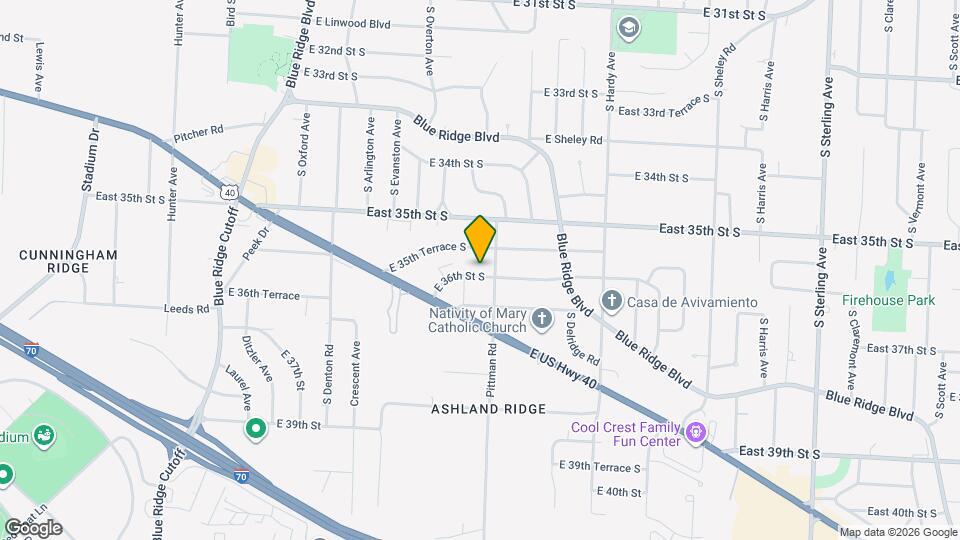 9936 E 36th St S Mapa y Detalles de la Ubicación