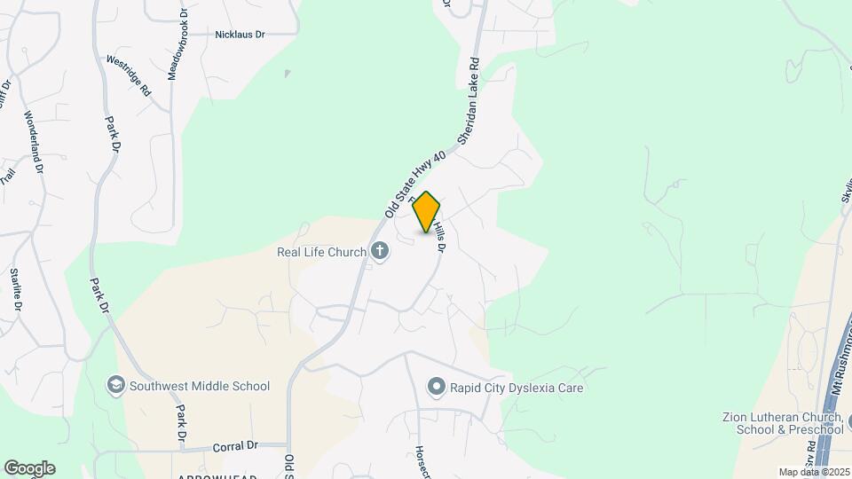 3947 Fairway Hills Dr Mapa y Detalles de la Ubicación