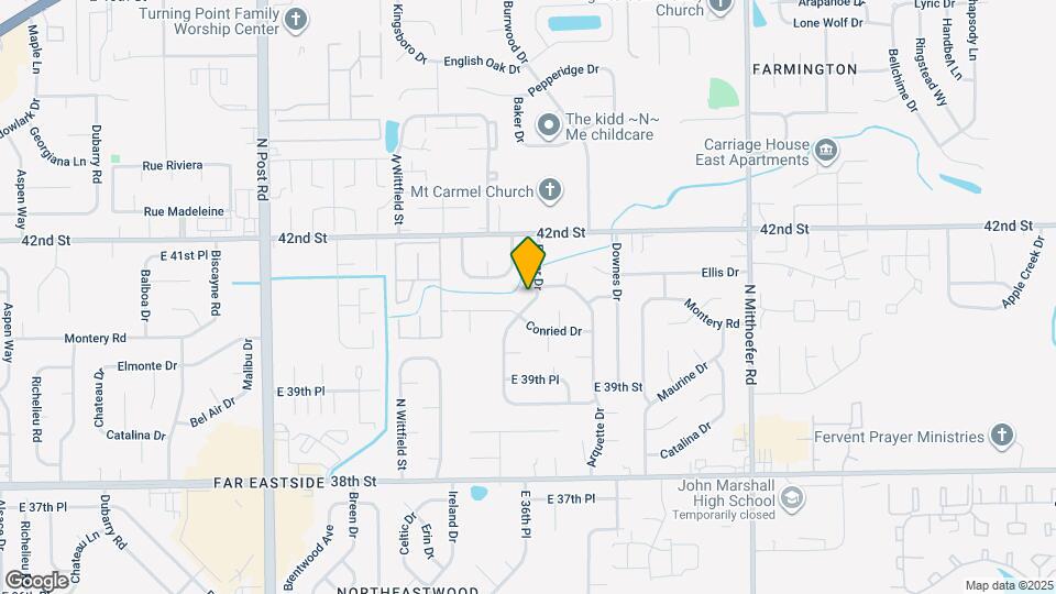 4026 Baker Dr Mapa y Detalles de la Ubicación