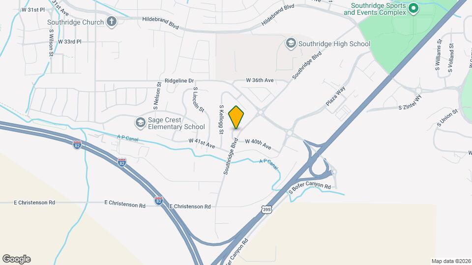 5822 W 40th Ct Map and Location Details