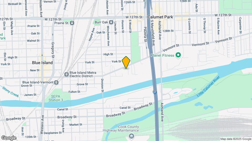 13034 Honore St Map and Location Details