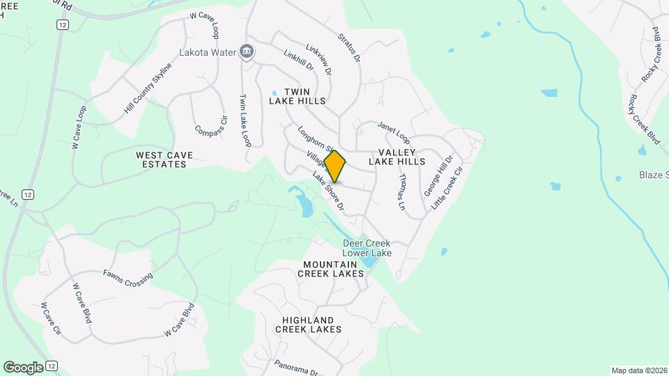 17510 Lake Shore Dr Map and Location Details