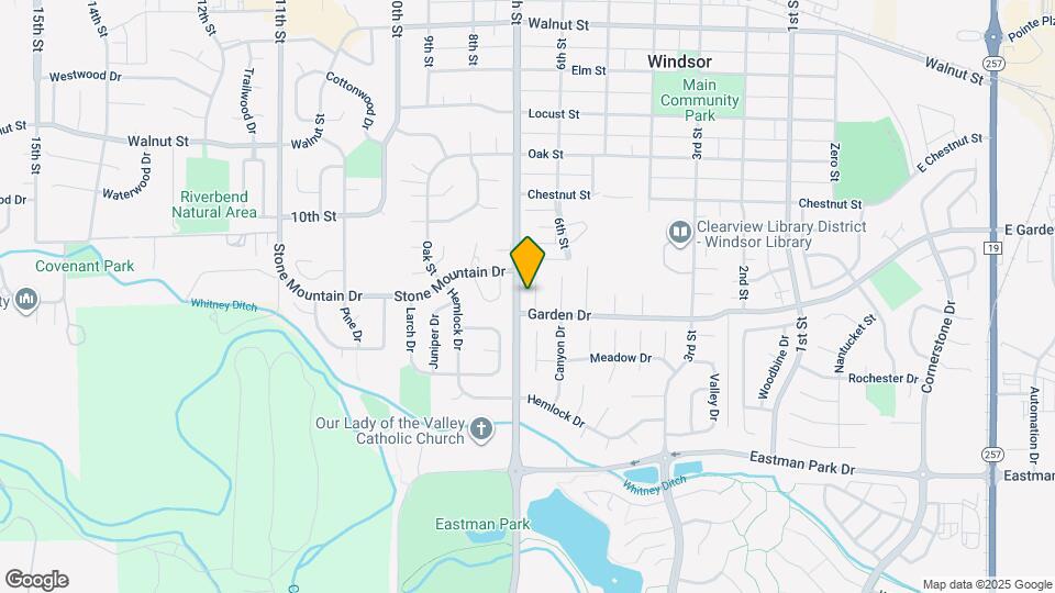 912 Foothills Ct Map and Location Details