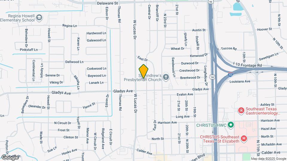 1417 Central Dr Map and Location Details