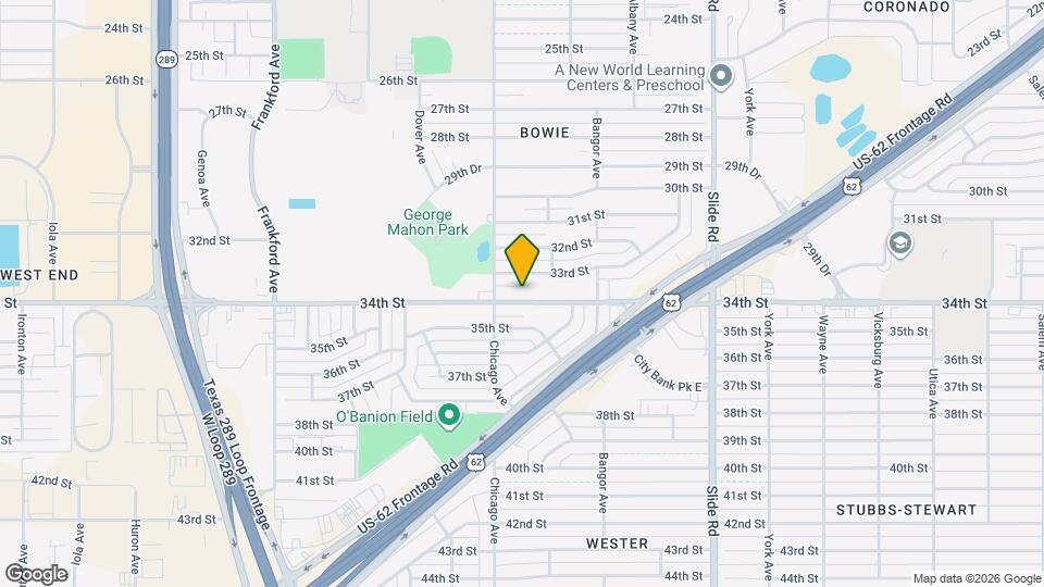 5436 34th St Map and Location Details