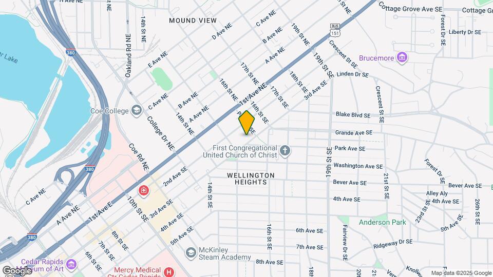 1534 3rd Ave SE Mapa y Detalles de la Ubicación