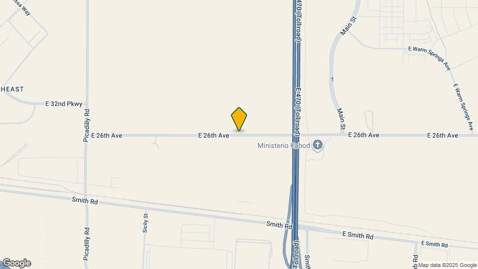 22625 E 47th Ave Map and Location Details