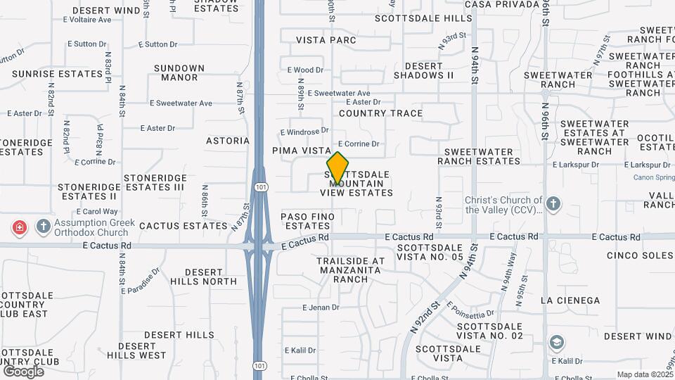 12424 N 90th Pl Mapa y Detalles de la Ubicación