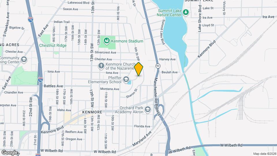 636 Polk Ave Map and Location Details