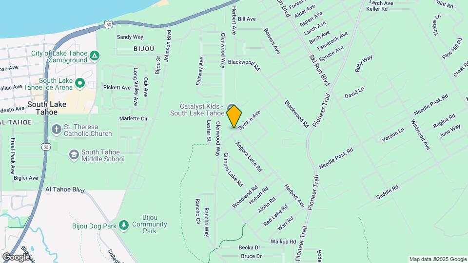 Tahoe Pines Apartments Map and Location Details
