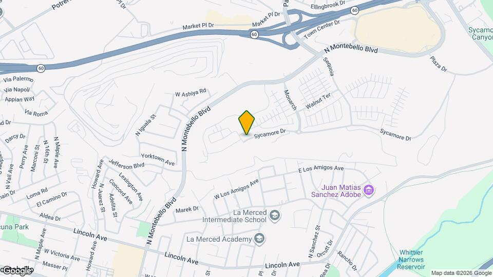 478 Sycamore Dr Map and Location Details