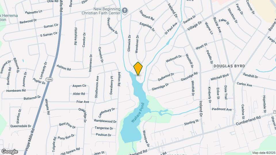 2040 Glenwick Dr Map and Location Details