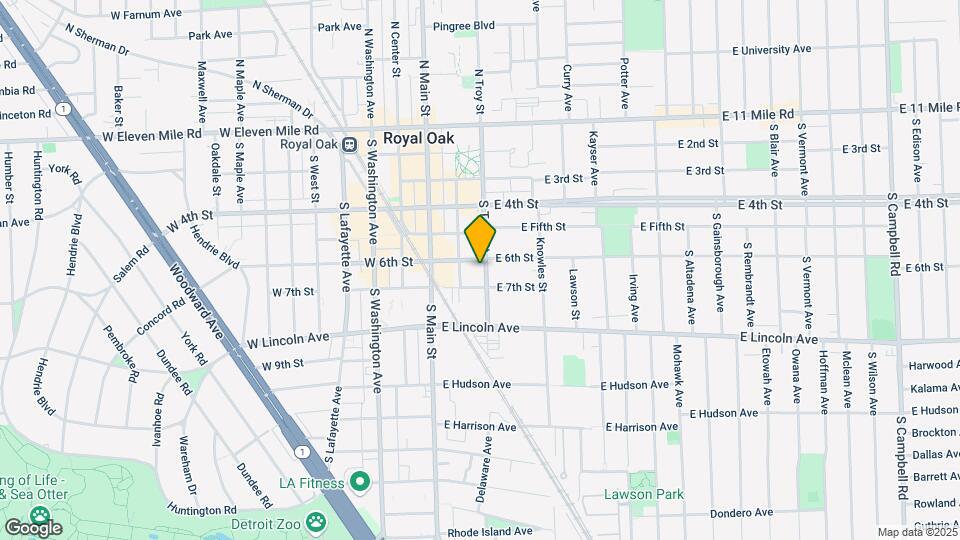 610 S Troy St Map and Location Details