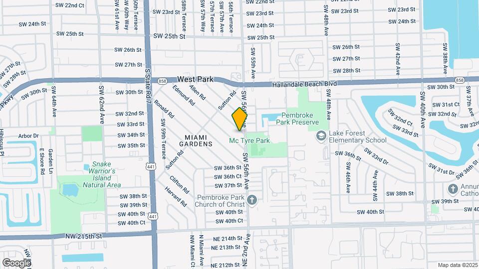122 Allen Rd Map and Location Details