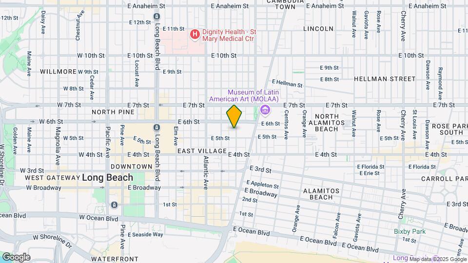 521 Olive Ave Mapa y Detalles de la Ubicación