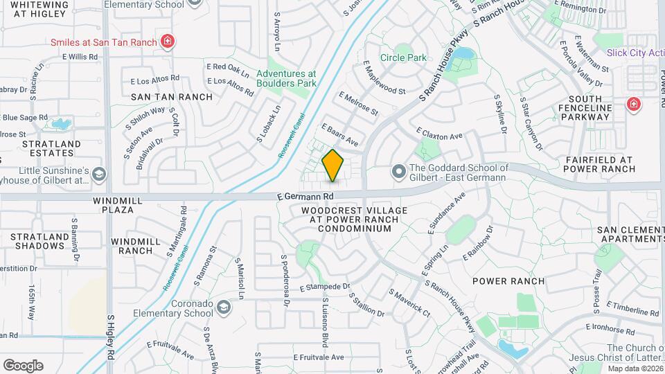 3843 E Santa Fe Ln Mapa y Detalles de la Ubicación