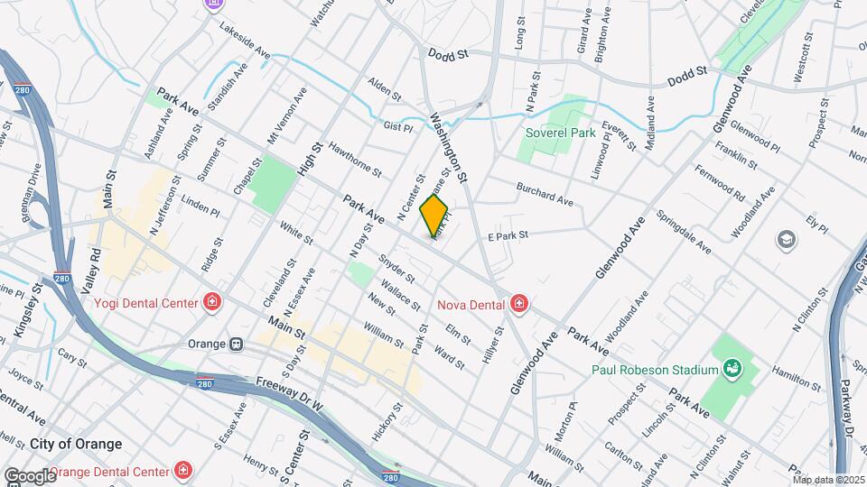 211 Park Ave Map and Location Details