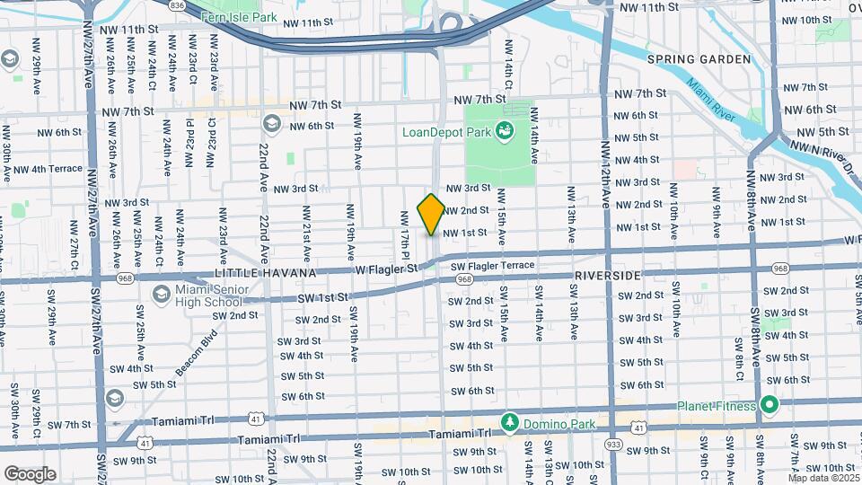 59 NW 17th Ct Map and Location Details