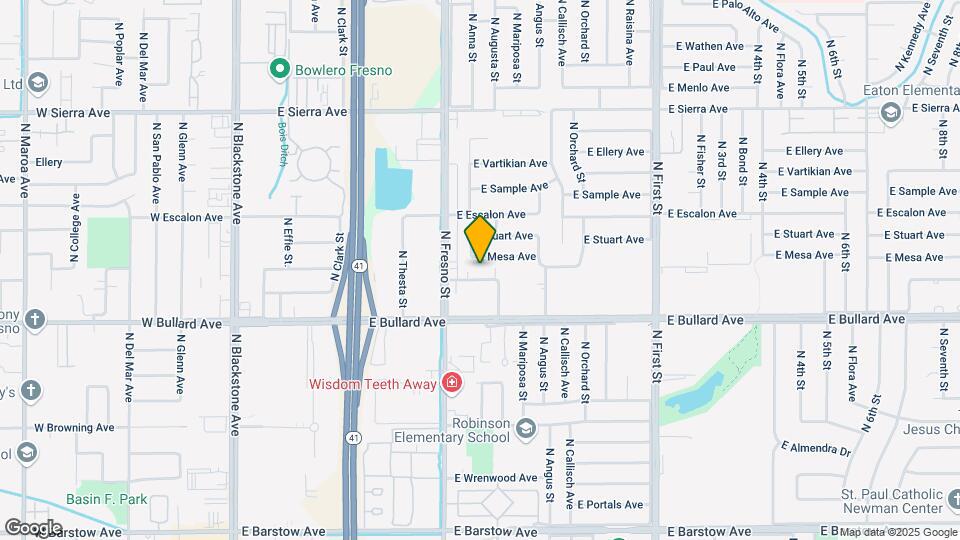 464 E Calimyrna Ave Map and Location Details