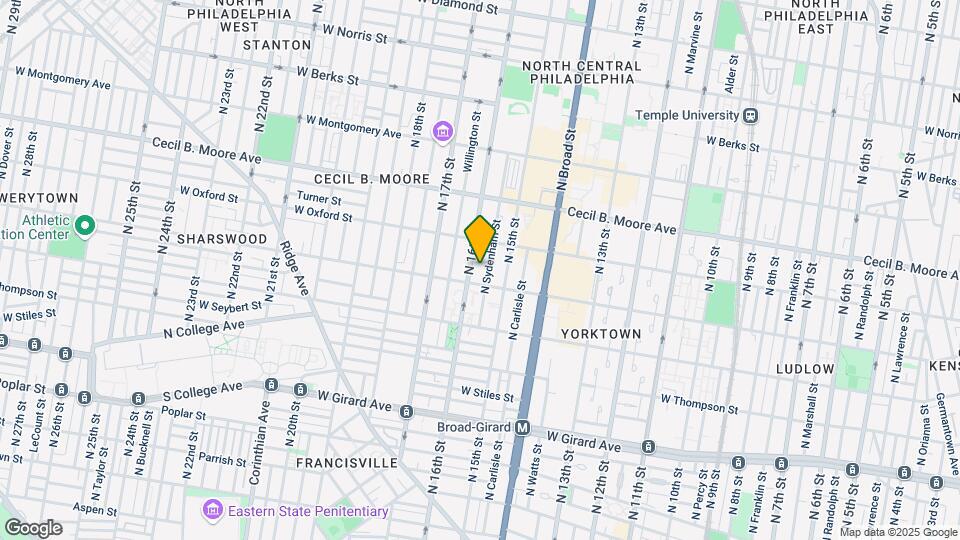 1515 N. 16th Mapa y Detalles de la Ubicación