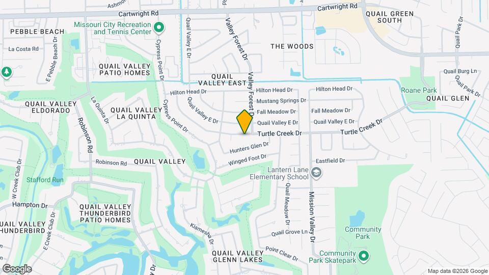 2211 Turtle Creek Dr Map and Location Details