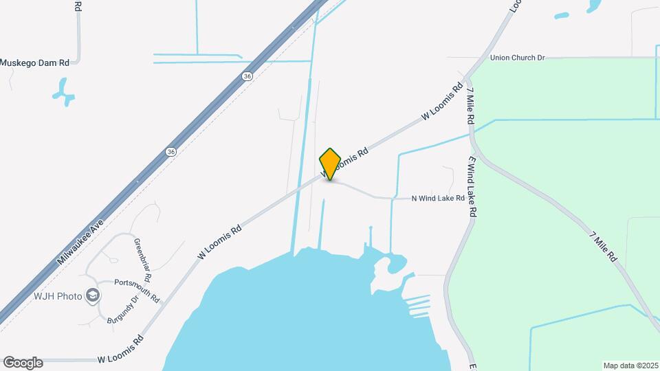 24533 N Wind Lake Rd Map and Location Details