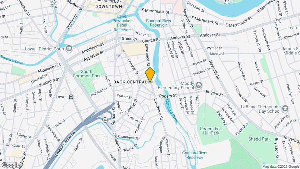 321 Lawrence St Mapa y Detalles de la Ubicación