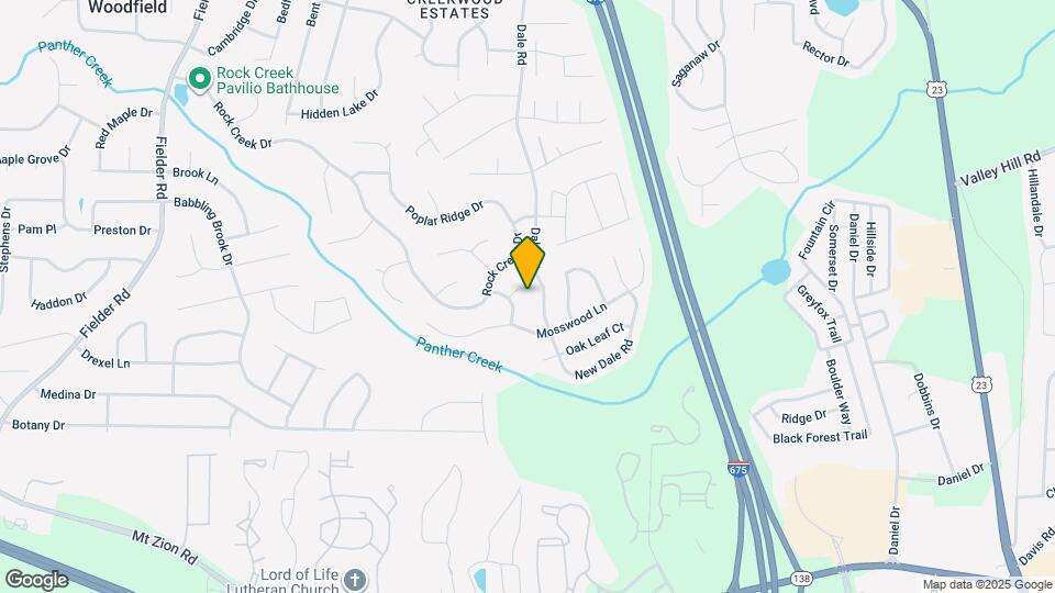 7016 Hollow Oak Ct Map and Location Details