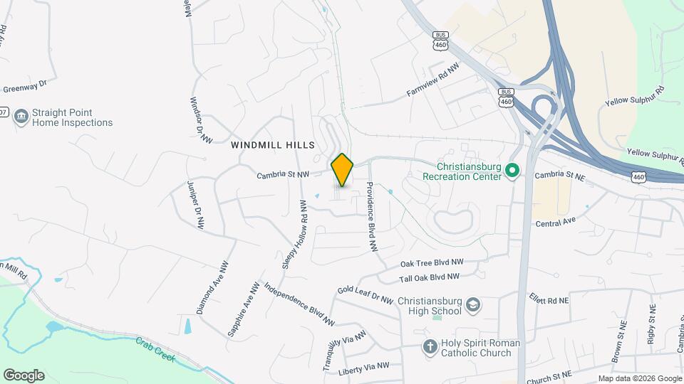 1641 York Dr NW Map and Location Details