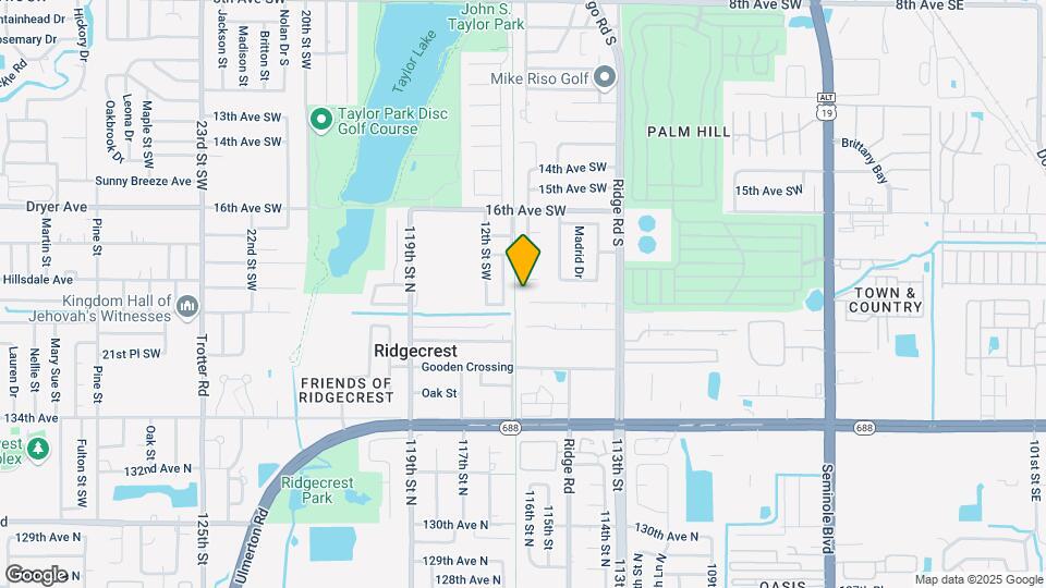 1020 Orangeview Dr Map and Location Details