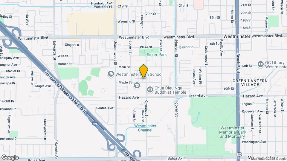 7211 Maple St Map and Location Details