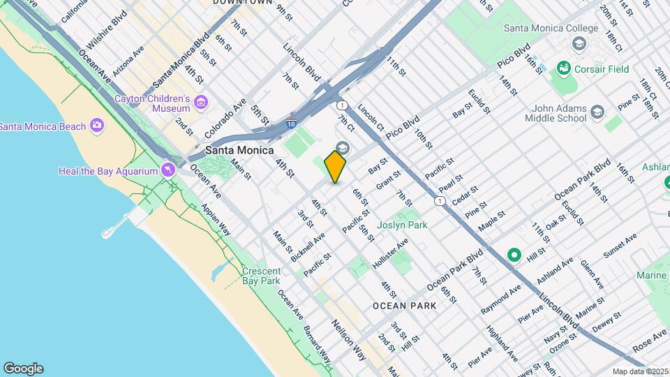 503 Bay St, Unit A Map and Location Details