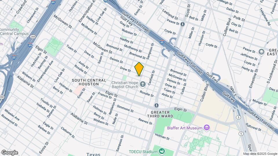 3335 Tuam St Map and Location Details