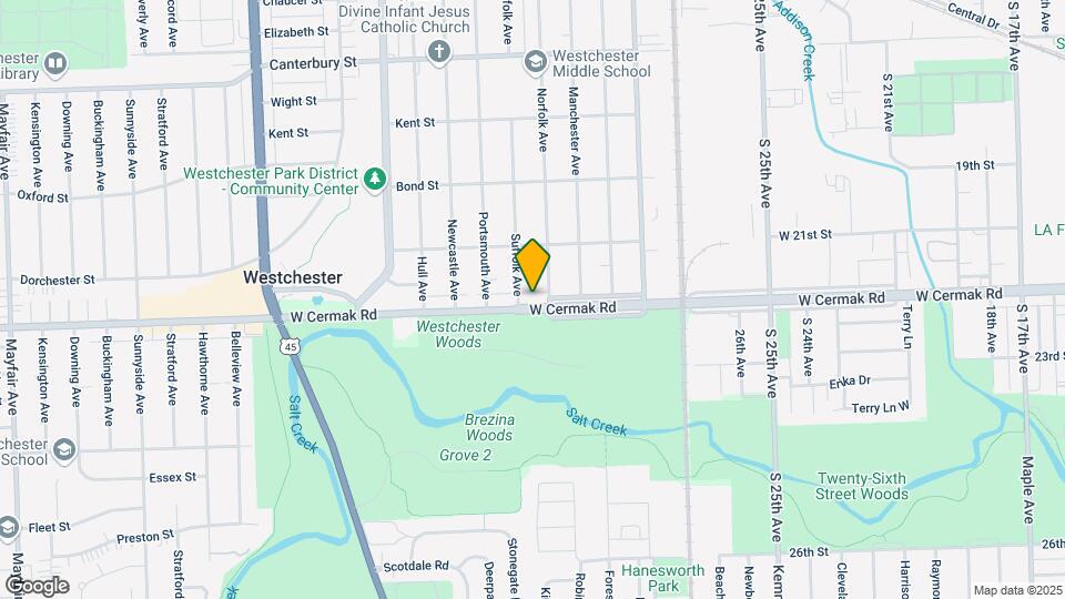 9942 W Cermak Rd Map and Location Details