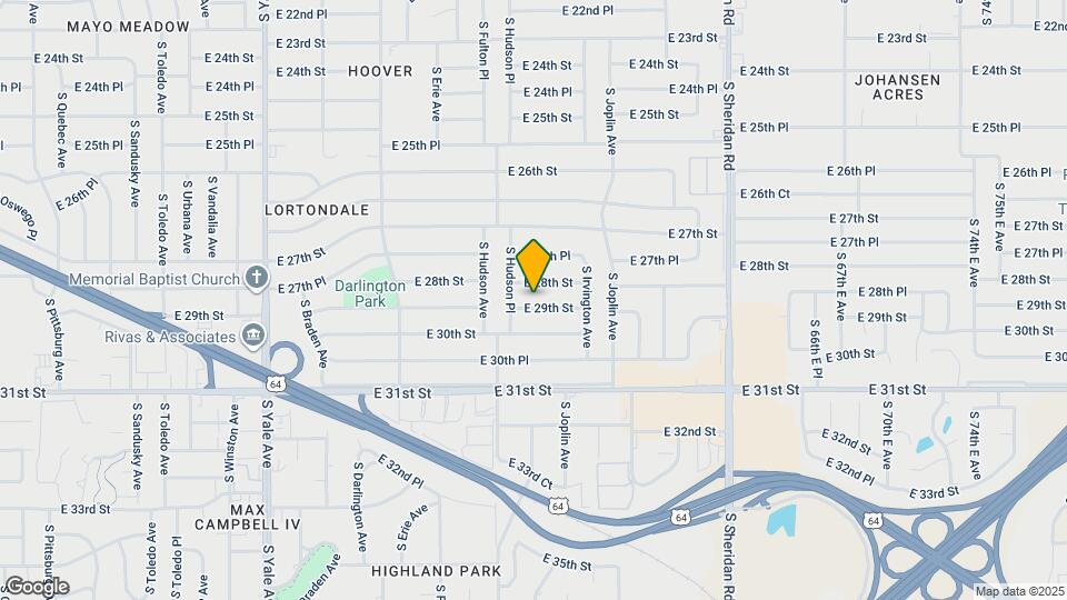 5729 E 29th St Map and Location Details