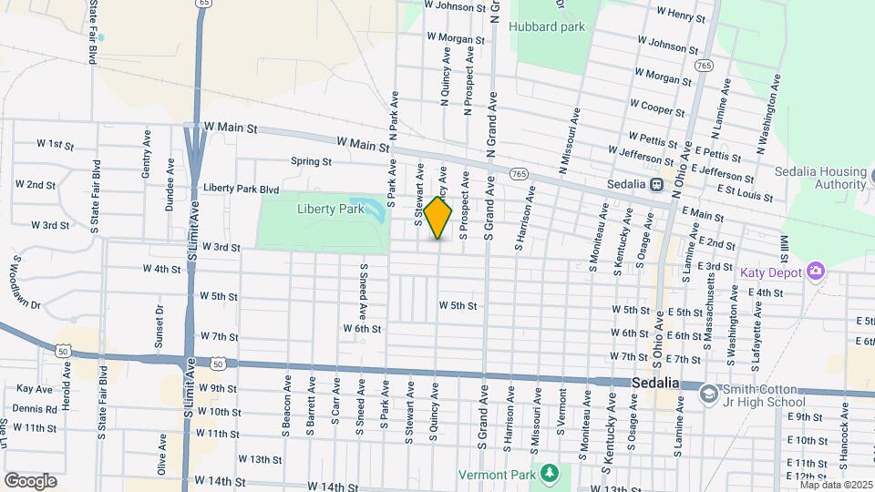 240 S Quincy Ave Map and Location Details