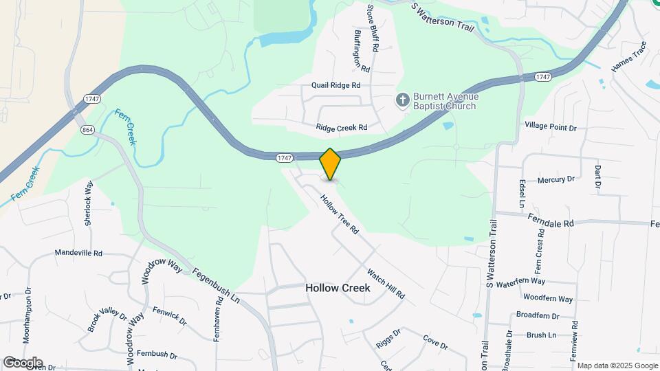 Hurstbourne Heights Map and Location Details
