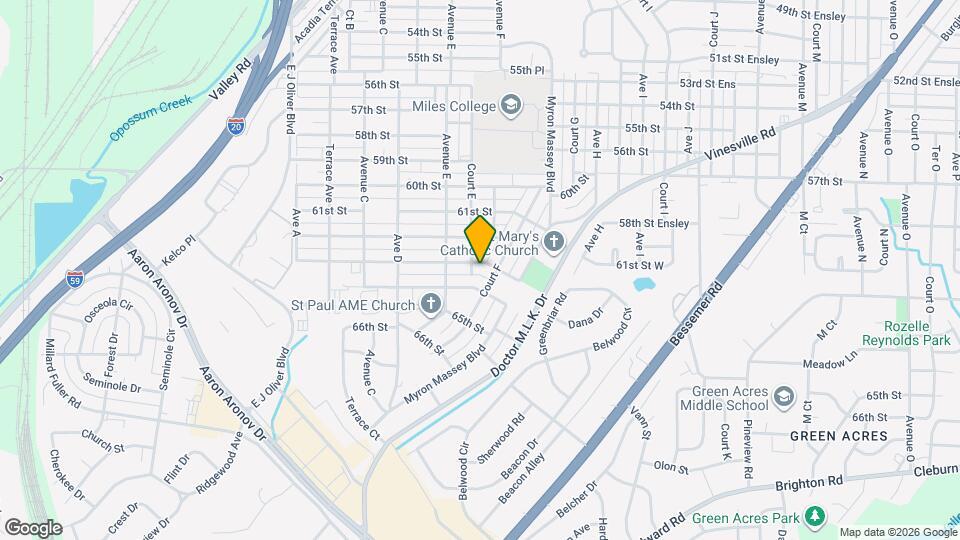 605 Jerry Coleman St Map and Location Details