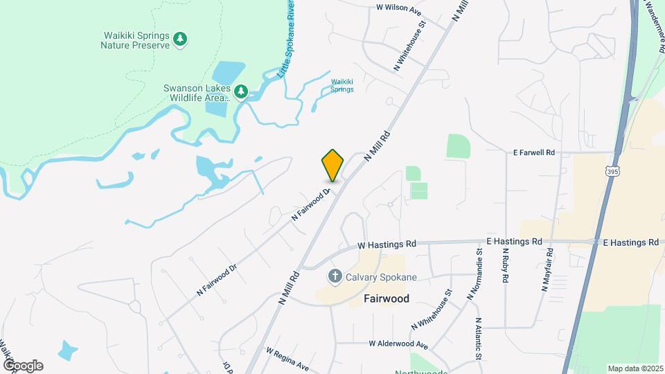 12521 N Fairwood Dr Map and Location Details