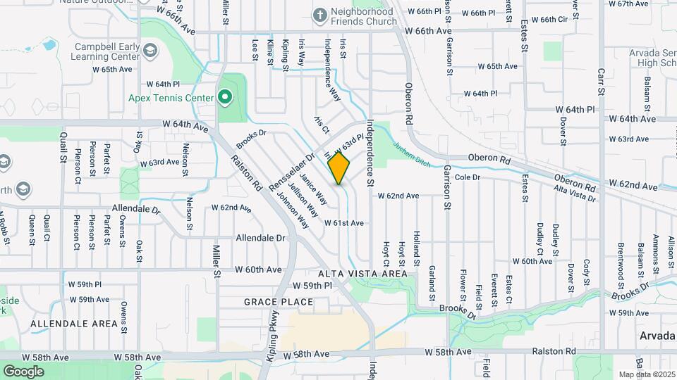 6209 Brooks Dr Map and Location Details