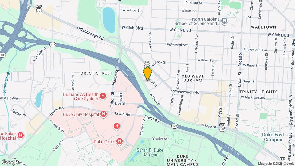 2810 W Main St Map and Location Details