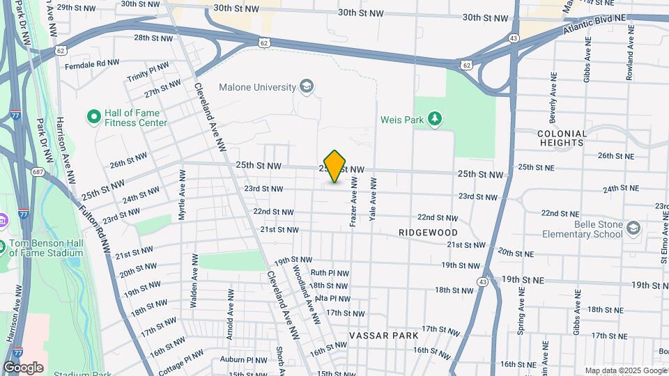 527 23rd St NW Map and Location Details