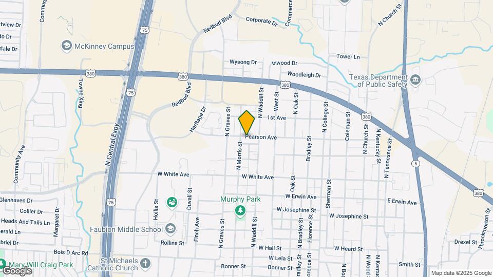 1505 Pearson Ave Map and Location Details