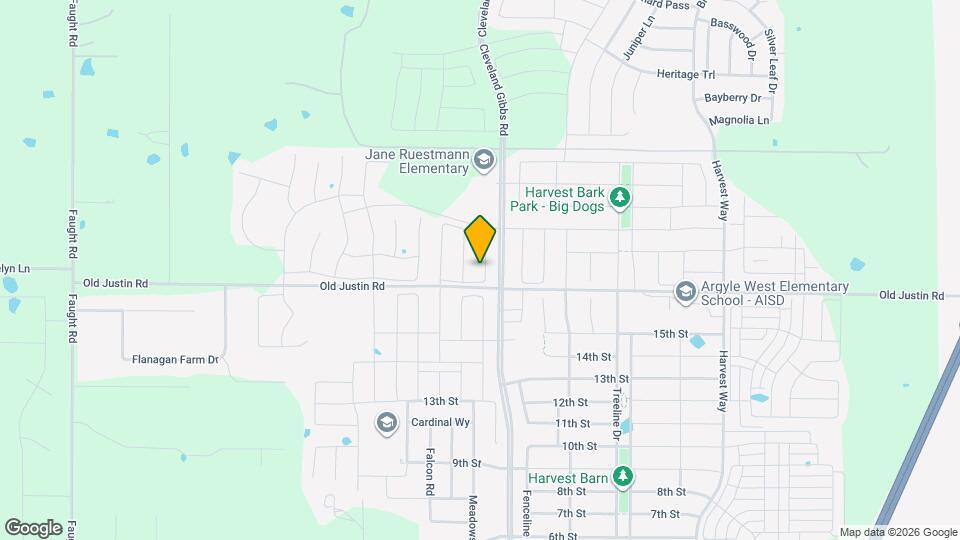 1713 Friendship Ln Map and Location Details